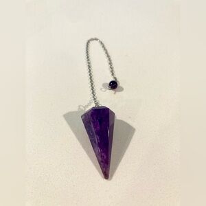 Amethyst Pendulum Divination Tools New Age Spirituality